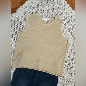 Liz Claiborne Tan Tank Top